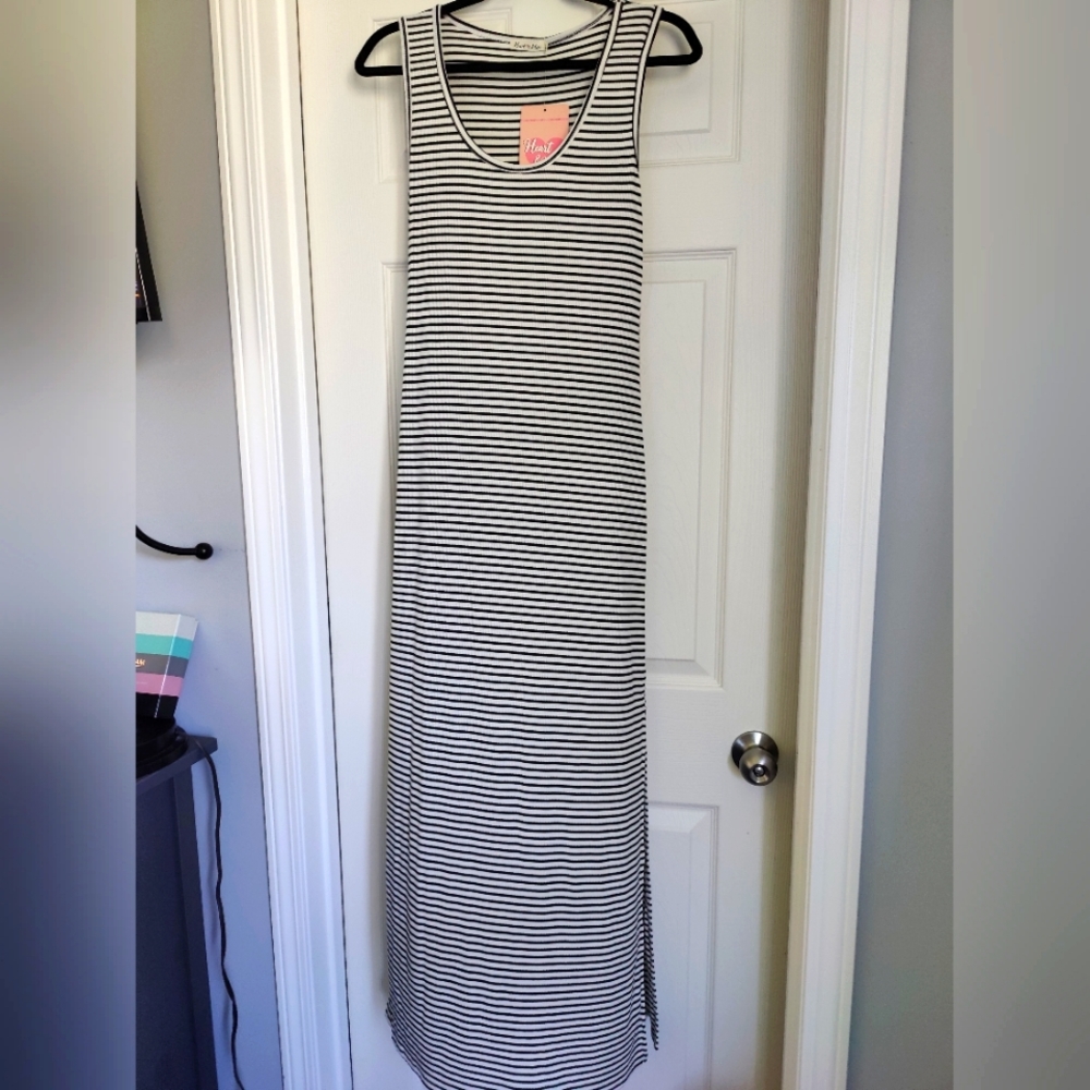 Black and white dress